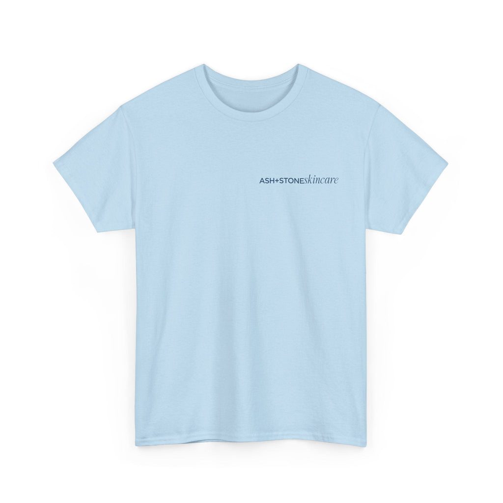 Skincare Bottle Tee - Ash + Stone Printify