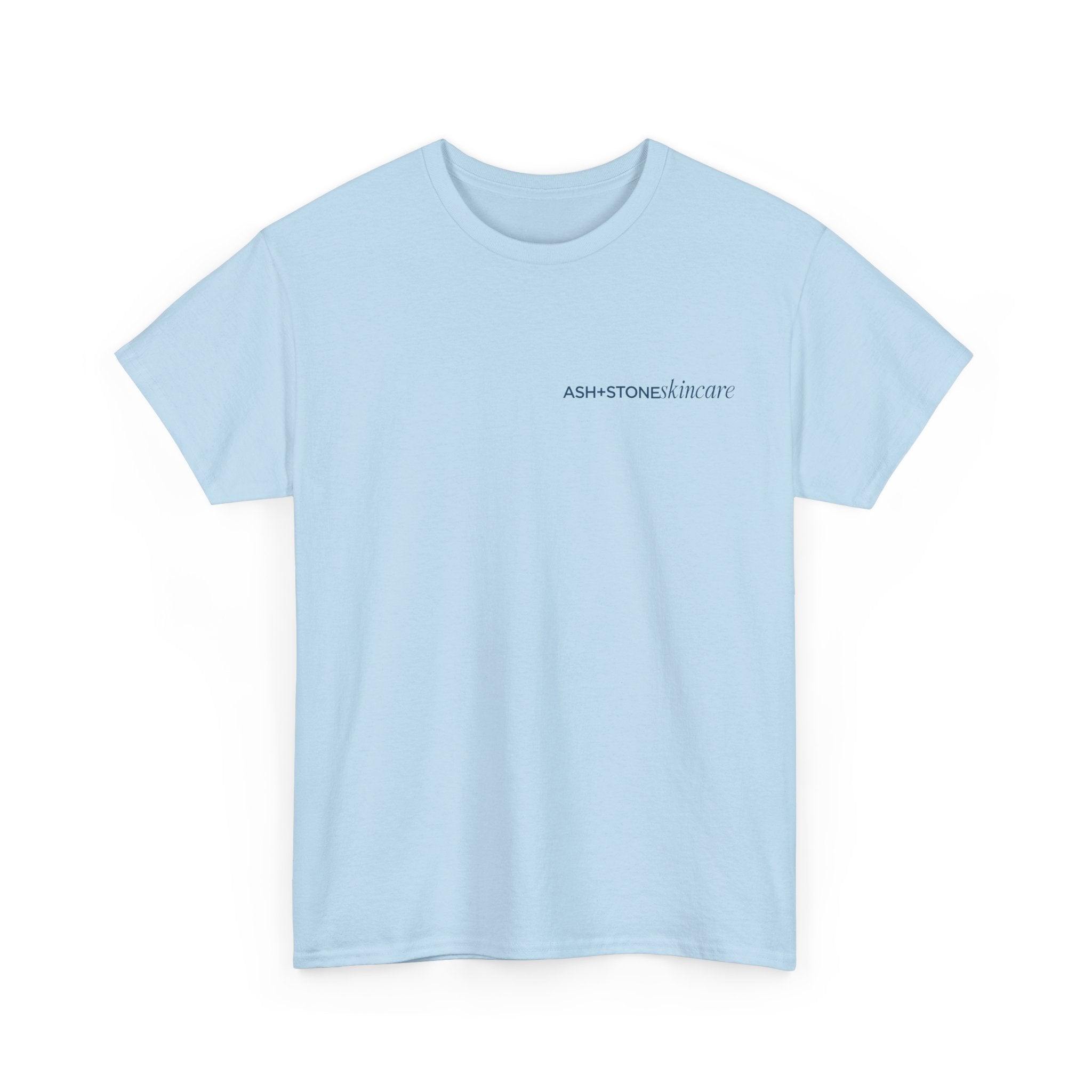 Skincare Bottle Tee - Ash + Stone Printify