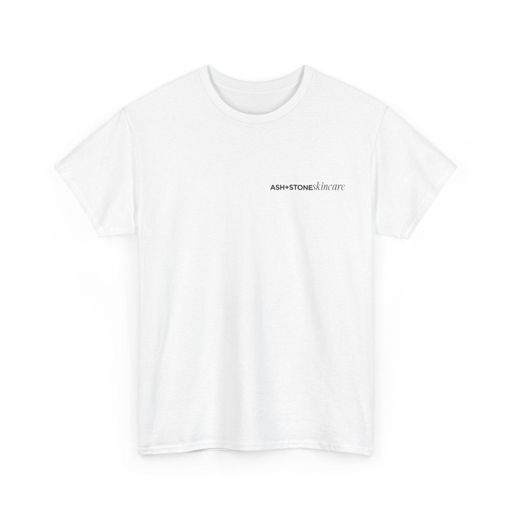 Skincare Bottle Tee - Ash + Stone Printify